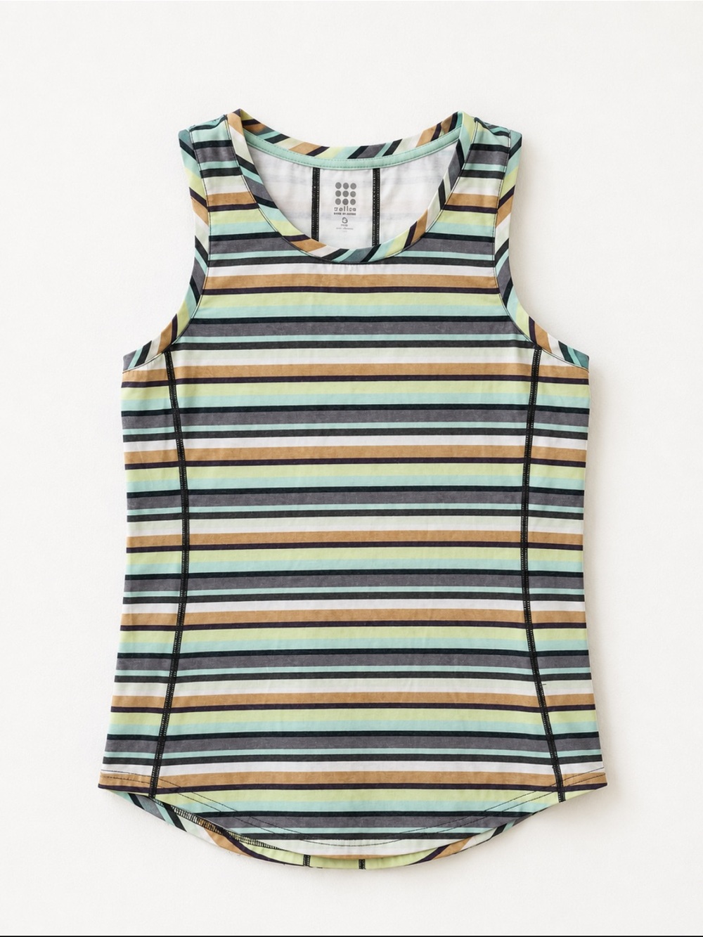Title Nine Striped Athletic Tank Top Size Small - Picture 1 of 3